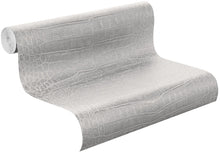 474145 African Queen II Croc Effect Wallpaper by Rasch