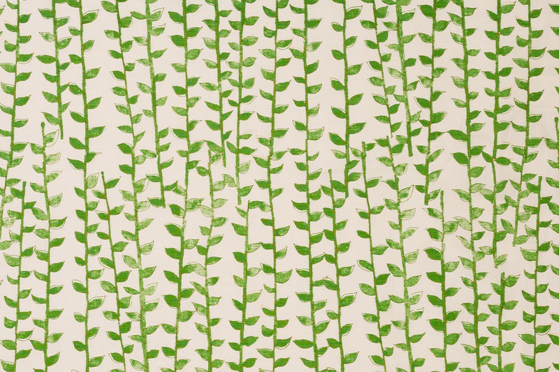 Tea Trail Green fabric by Christopher Farr Cloth