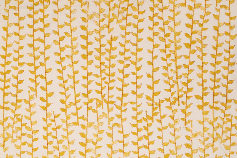 Tea Trail Lemon fabric by Christopher Farr Cloth
