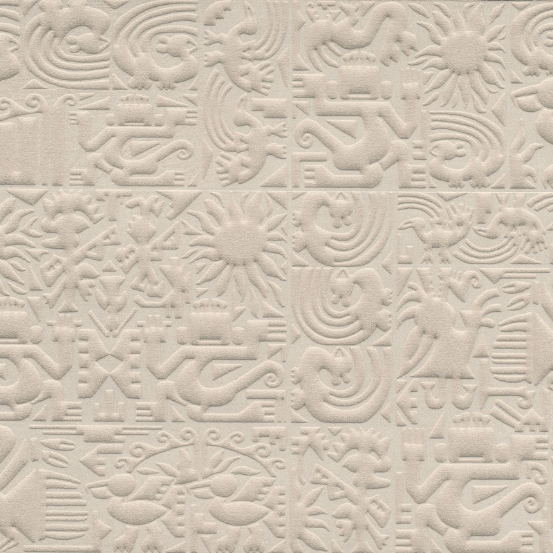 23901 Chimu Terra Eggshell Wallpaper By Arte