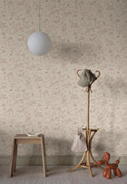 S10641 Terracotta Hollie Familjen Wallpaper by Sandberg