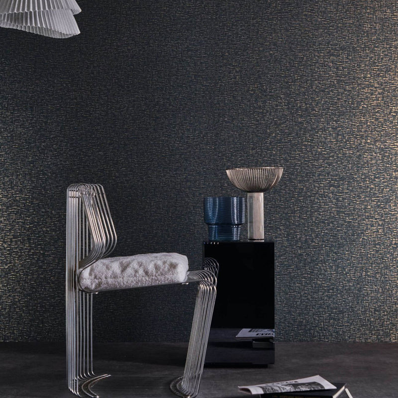 Tessela Textures Metalliques Wallpaper by Casamance
