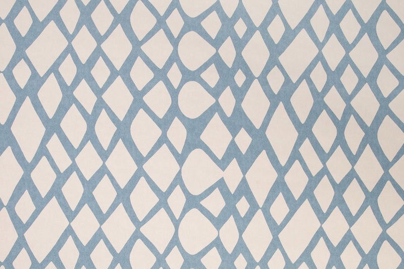 Tesserae Cobalt Wallpaper by Christopher Farr Cloth