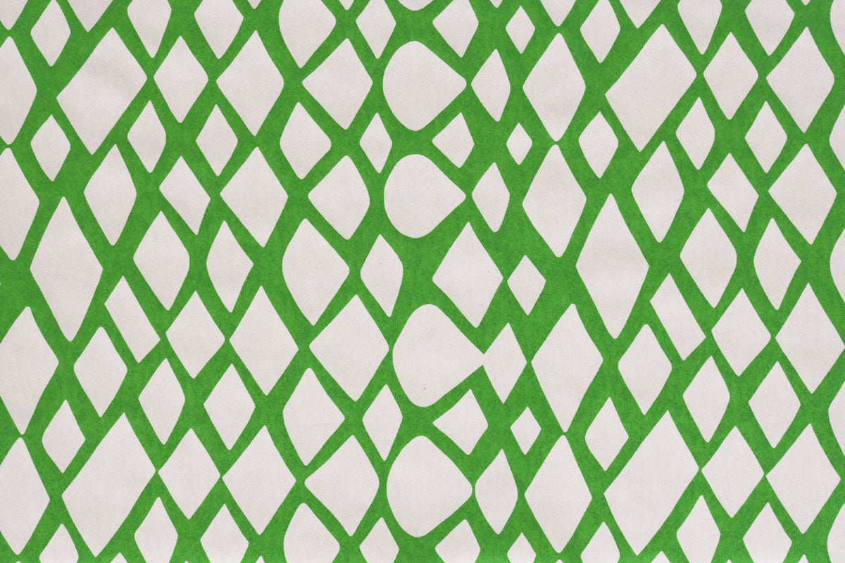 Tesserae Grass Wallpaper by Christopher Farr Cloth