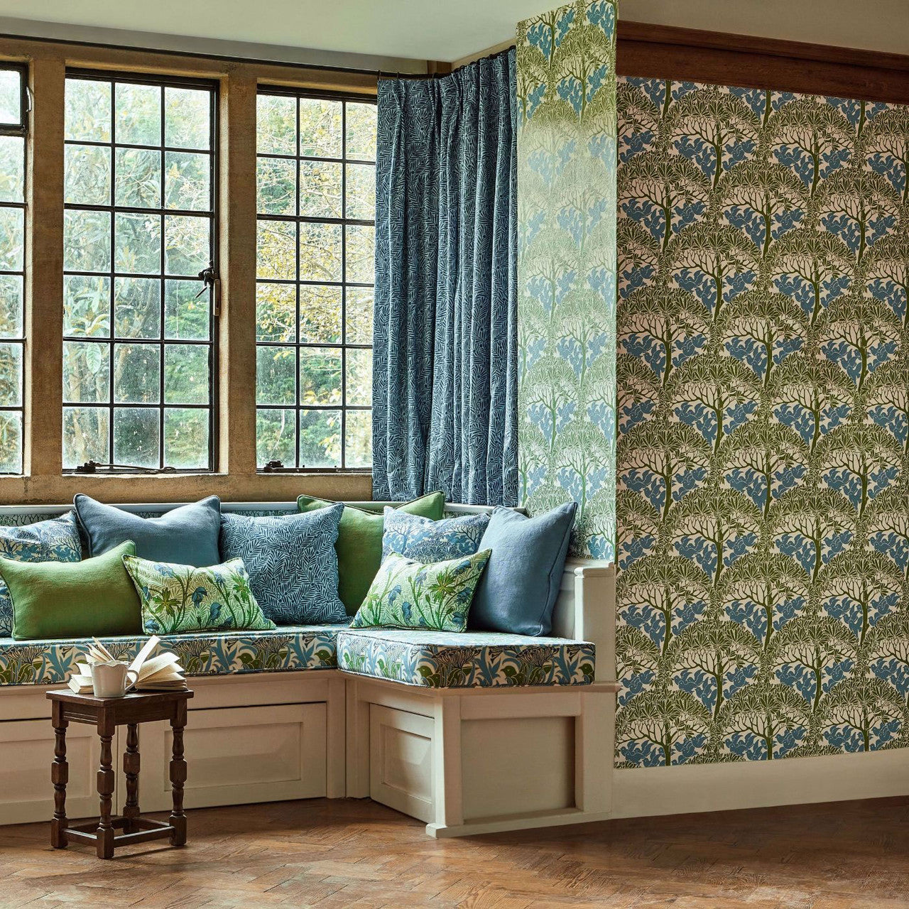 The Savaric Bedford Park Garden Wallpaper by Morris & Co