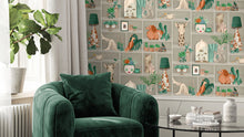 BMWL005/10A The Cabinet Wild Life Wallpaper by Brand McKenzie