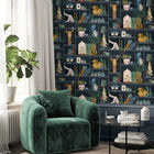 BMWL005/10B The Cabinet Wild Life Wallpaper by Brand McKenzie