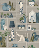 BMWL005/10C The Cabinet Wild Life Wallpaper by Brand McKenzie