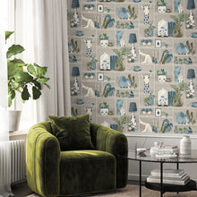 BMWL005/10C The Cabinet Wild Life Wallpaper by Brand McKenzie