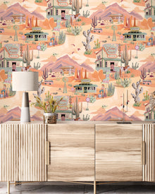BMGI006/08A The Glitter Ranch Desert Tan Wallpaper by Brand McKenzie
