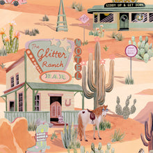 BMGI006/08A The Glitter Ranch Desert Tan Wallpaper by Brand McKenzie