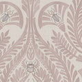The Great Damask Heart Deco Dusky Pink Wallpaper by Brand McKenzie