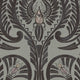 The Great Damask Heart Deco Raisin Wallpaper by Brand McKenzie