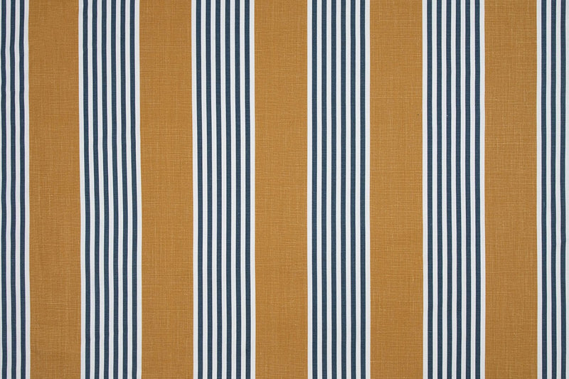 The Hudson Stripe Honey fabric by Christopher Farr Cloth