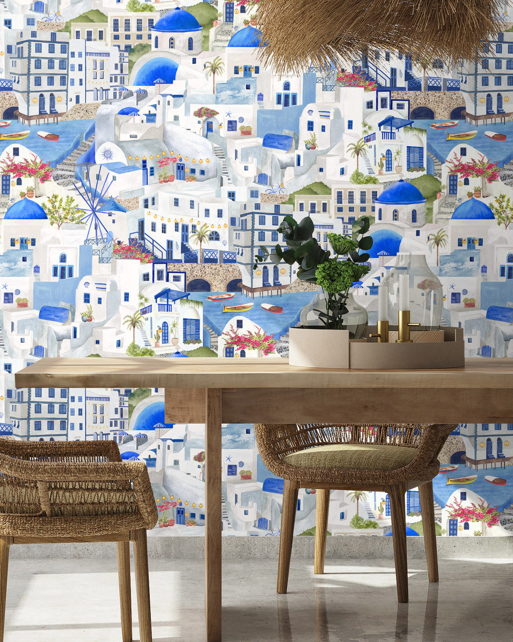 BMPP004/08A The Mediterranean Wallpaper by Brand McKenzie