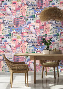 BMPP004/08C The Mediterranean Wallpaper by Brand McKenzie
