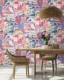 BMPP004/08C The Mediterranean Wallpaper by Brand McKenzie