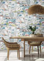 BMPP004/08D The Mediterranean Wallpaper by Brand McKenzie