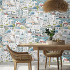 BMPP004/08D The Mediterranean Wallpaper by Brand McKenzie