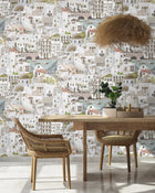 BMPP004/08E The Mediterranean Wallpaper by Brand McKenzie