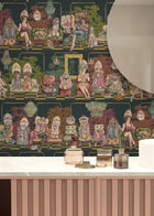 BMGI006/10A The Parlour Dark Dye Wallpaper by Brand McKenzie