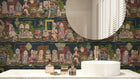 BMGI006/10A The Parlour Dark Dye Wallpaper by Brand McKenzie