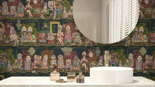 BMGI006/10A The Parlour Dark Dye Wallpaper by Brand McKenzie