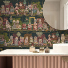 BMGI006/10A The Parlour Dark Dye Wallpaper by Brand McKenzie