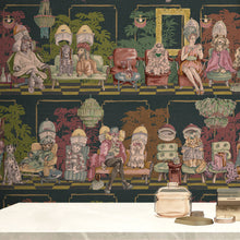 BMGI006/10A The Parlour Dark Dye Wallpaper by Brand McKenzie