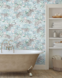 BMPP004/09A Tiger Lily Wallpaper by Brand McKenzie
