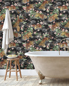 BMPP004/09B Tiger Lily Wallpaper by Brand McKenzie