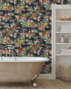 BMPP004/09B Tiger Lily Wallpaper by Brand McKenzie