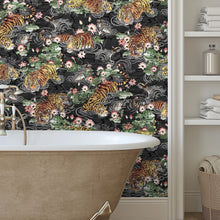 BMPP004/09B Tiger Lily Wallpaper by Brand McKenzie