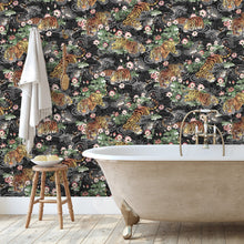BMPP004/09B Tiger Lily Wallpaper by Brand McKenzie