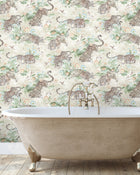 BMPP004/09C Tiger Lily Wallpaper by Brand McKenzie
