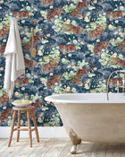 BMPP004/09D Tiger Lily Wallpaper by Brand McKenzie