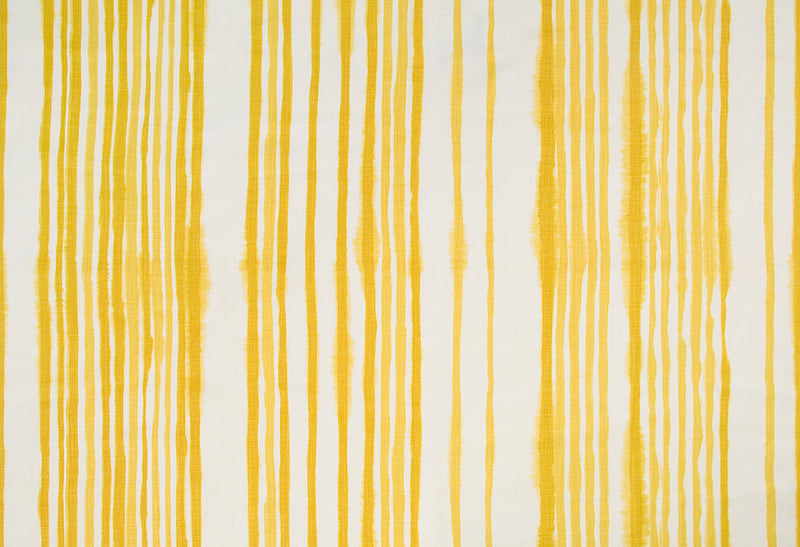 Tracks Lemon fabric by Christopher Farr Cloth