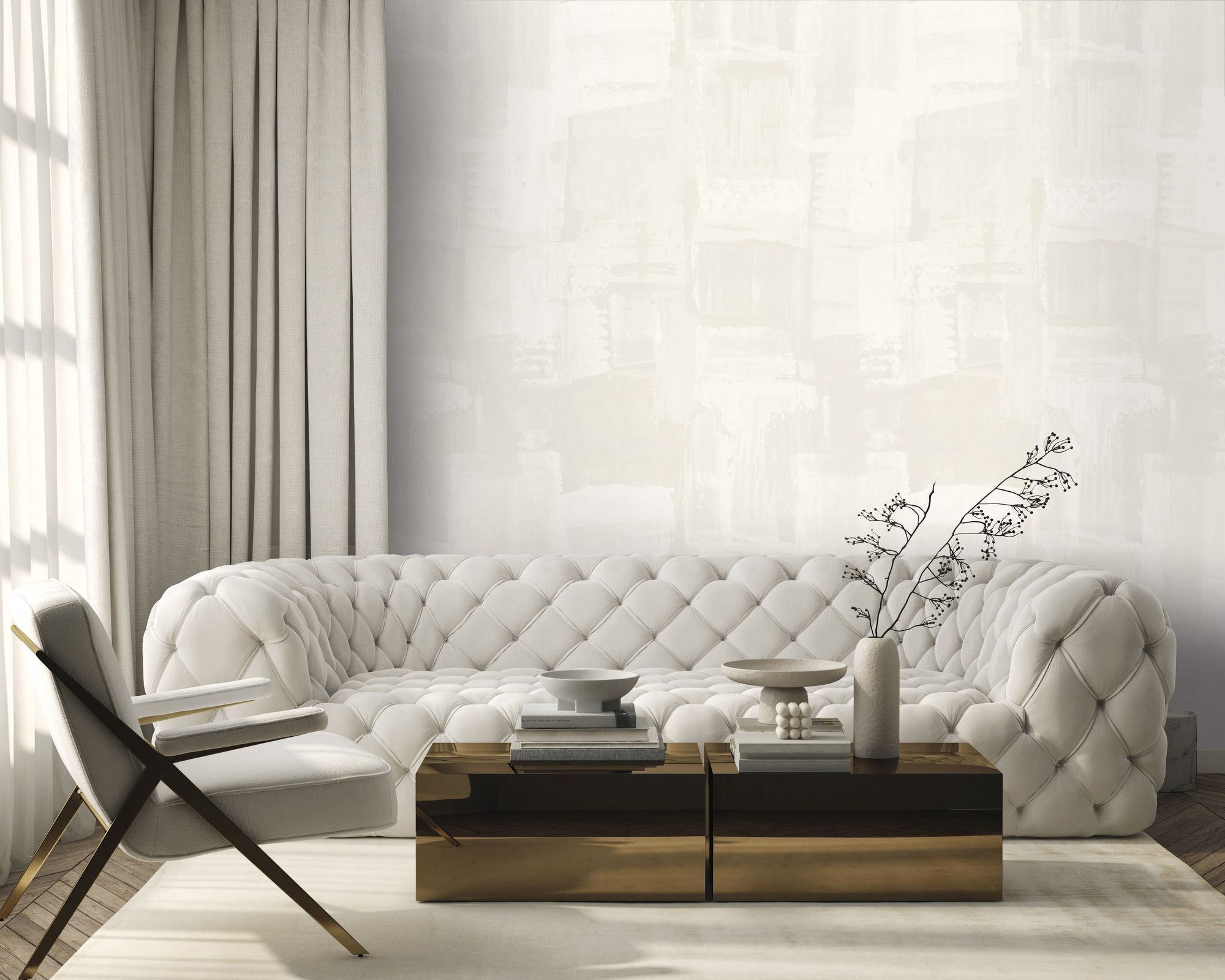 GE02436 Transcendence Coconut Wallpaper by Sketch Twenty 3