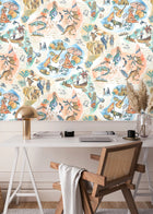 BMPP004/10B Travel Map Wallpaper by Brand McKenzie