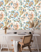 BMPP004/10B Travel Map Wallpaper by Brand McKenzie