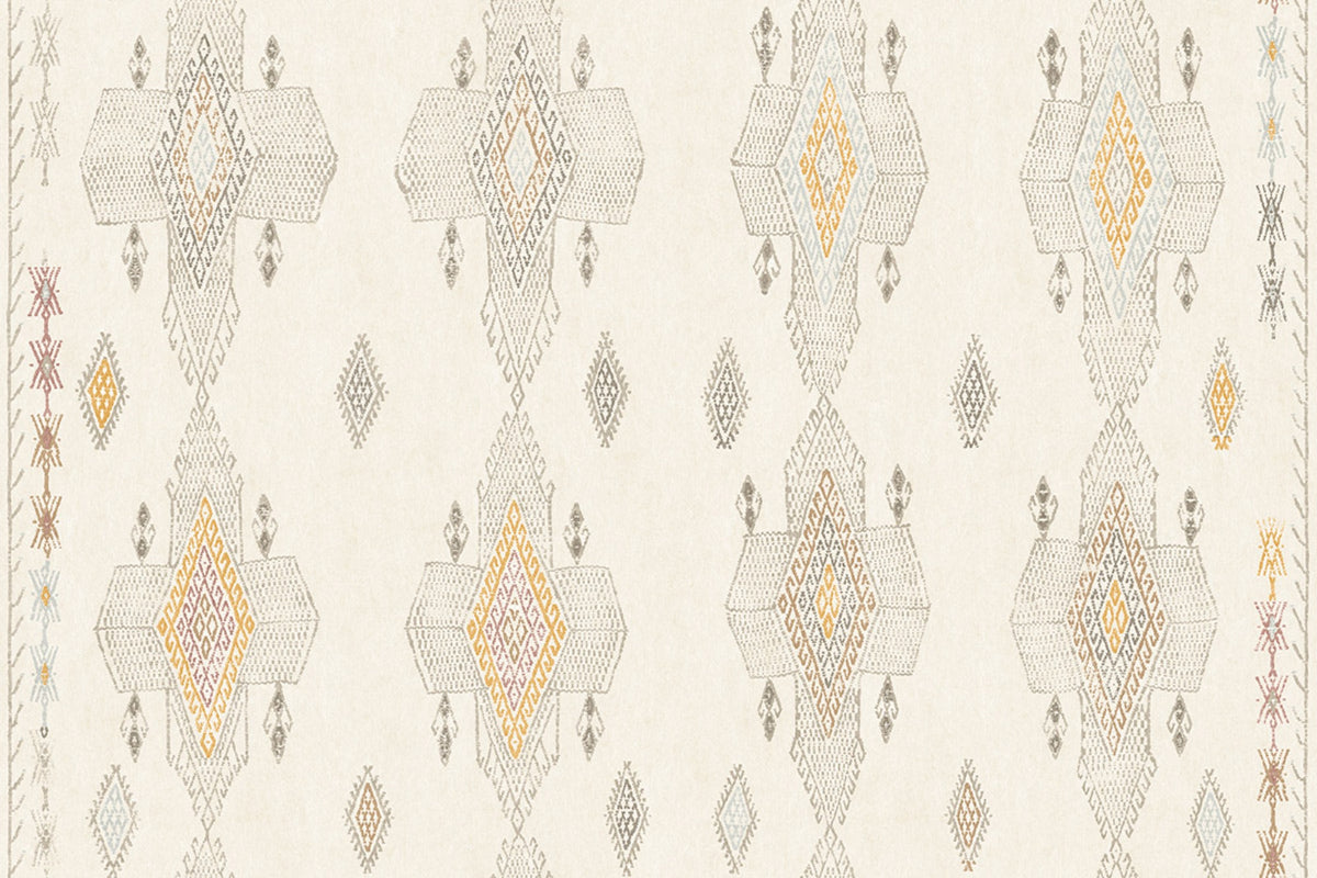 Travelling Light Slate Wallpaper by Christopher Farr Cloth