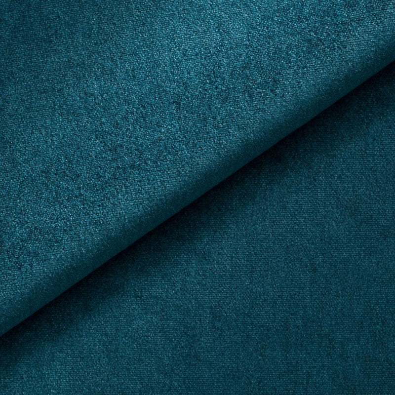 Royal Silk Mohair Velvet Peacock Legacy Fabric by Coraggio — flat