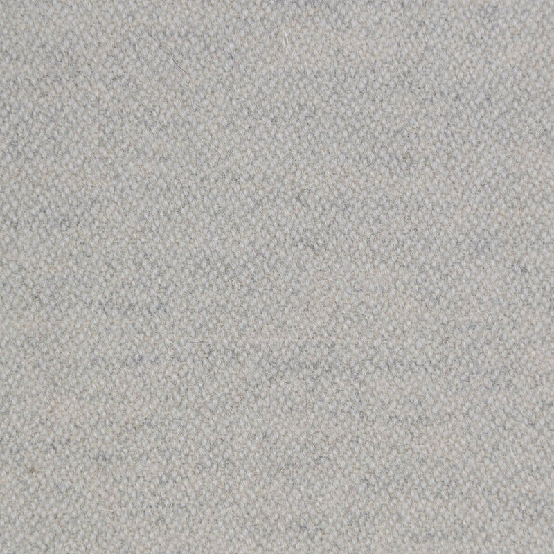 Hamilton Wool Light Grey Spring 2023 Fabric by Coraggio — flat