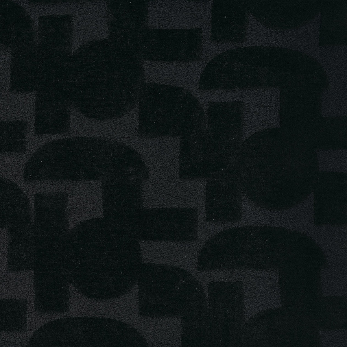 Vernazza Nero Spring 2025 Fabric by Coraggio — flat