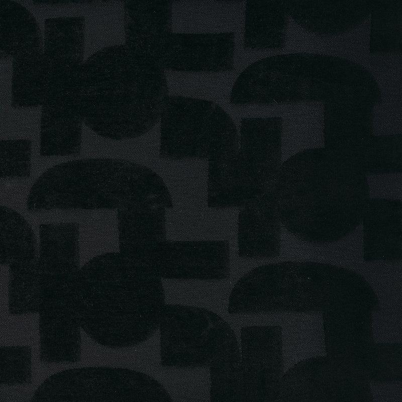 Vernazza Nero Spring 2025 Fabric by Coraggio — flat
