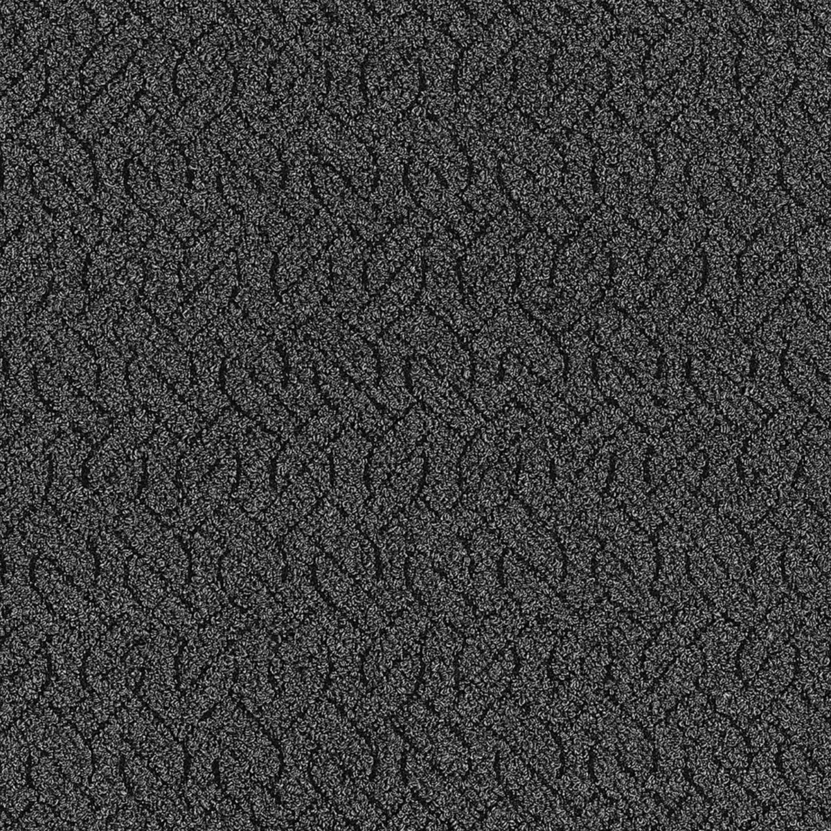Treccia Black Spring 2026 Fabric by Coraggio — flat