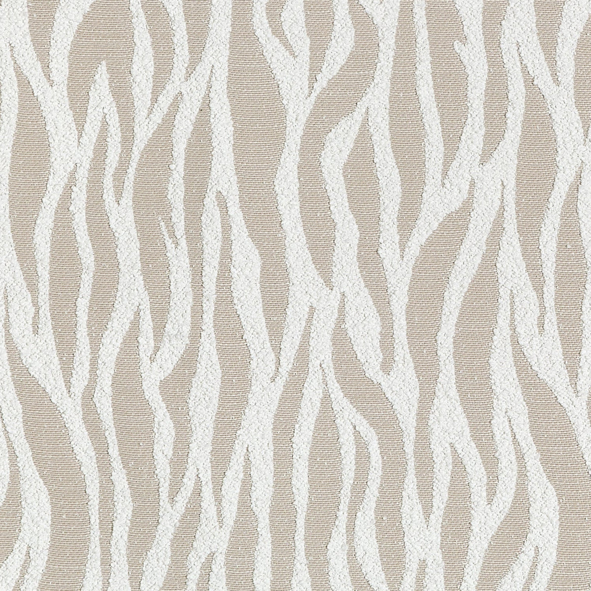 Fiamme Oyster/Taupe Spring 2026 Fabric by Coraggio — flat