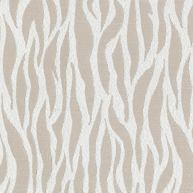 Fiamme Oyster/Taupe Spring 2026 Fabric by Coraggio — flat