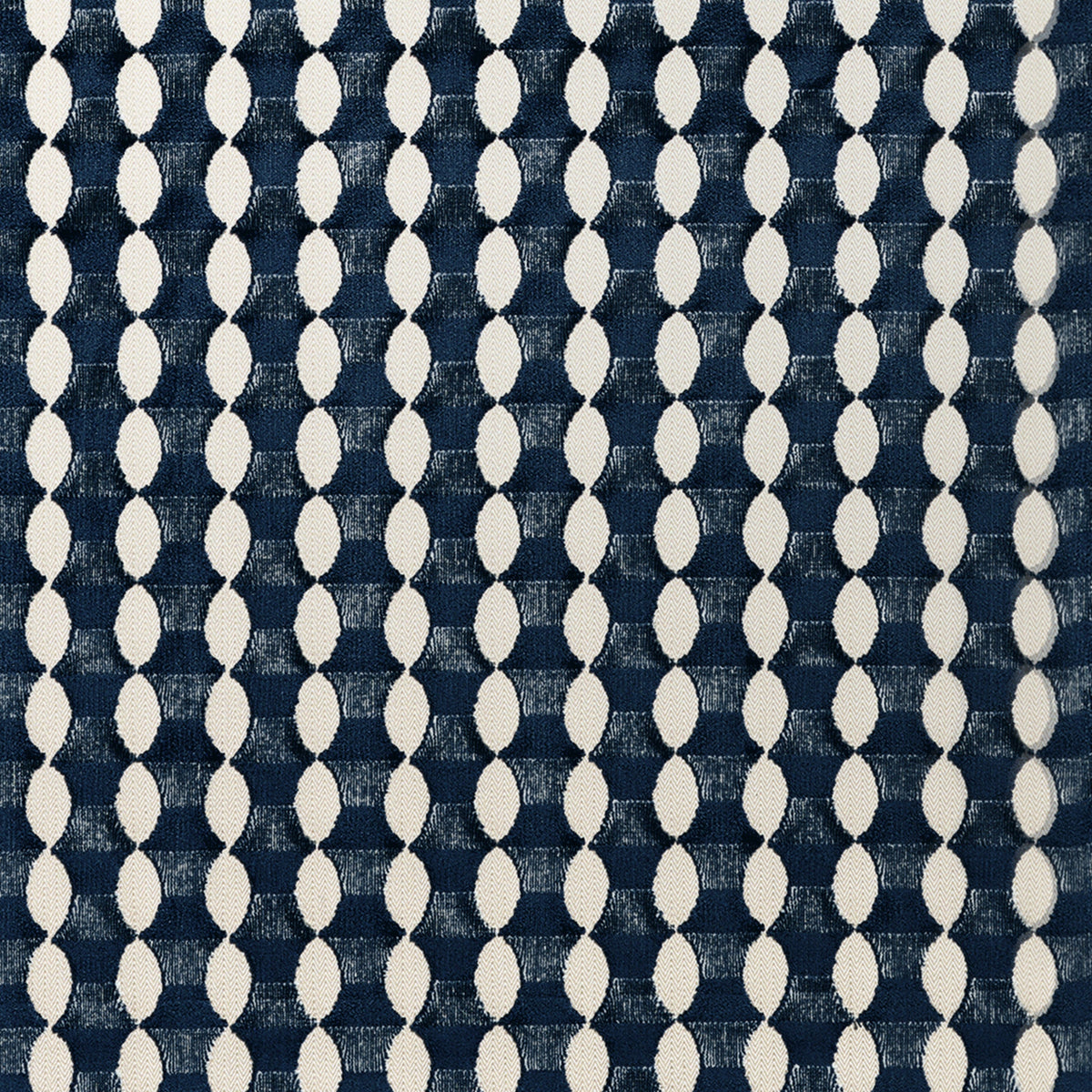 Borgos Place Lapis Thomas Lavin Fabric by Coraggio — flat