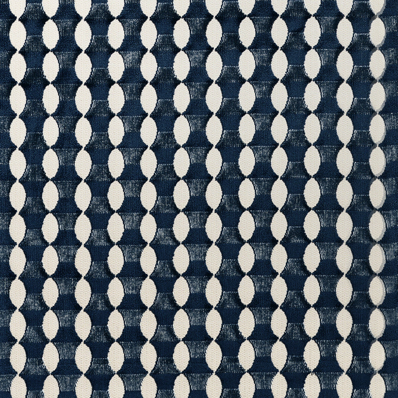 Borgos Place Lapis Thomas Lavin Fabric by Coraggio — flat